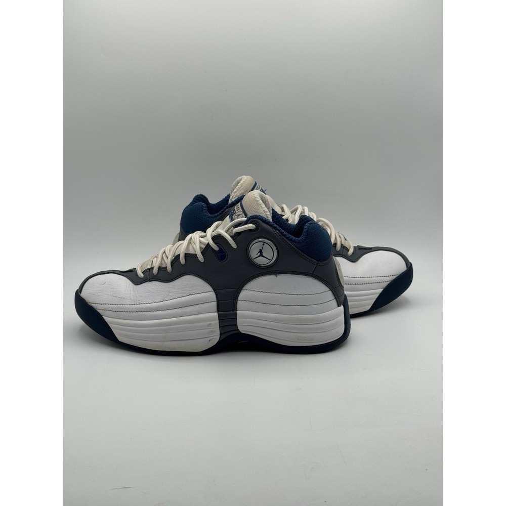 Jordan Men's Jumpman Team 1 - Size 9 - CZ9171 100 - White / French Blue - Grey - Picture 7 of 12